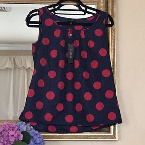 Talbots Sleeveless Blouse
